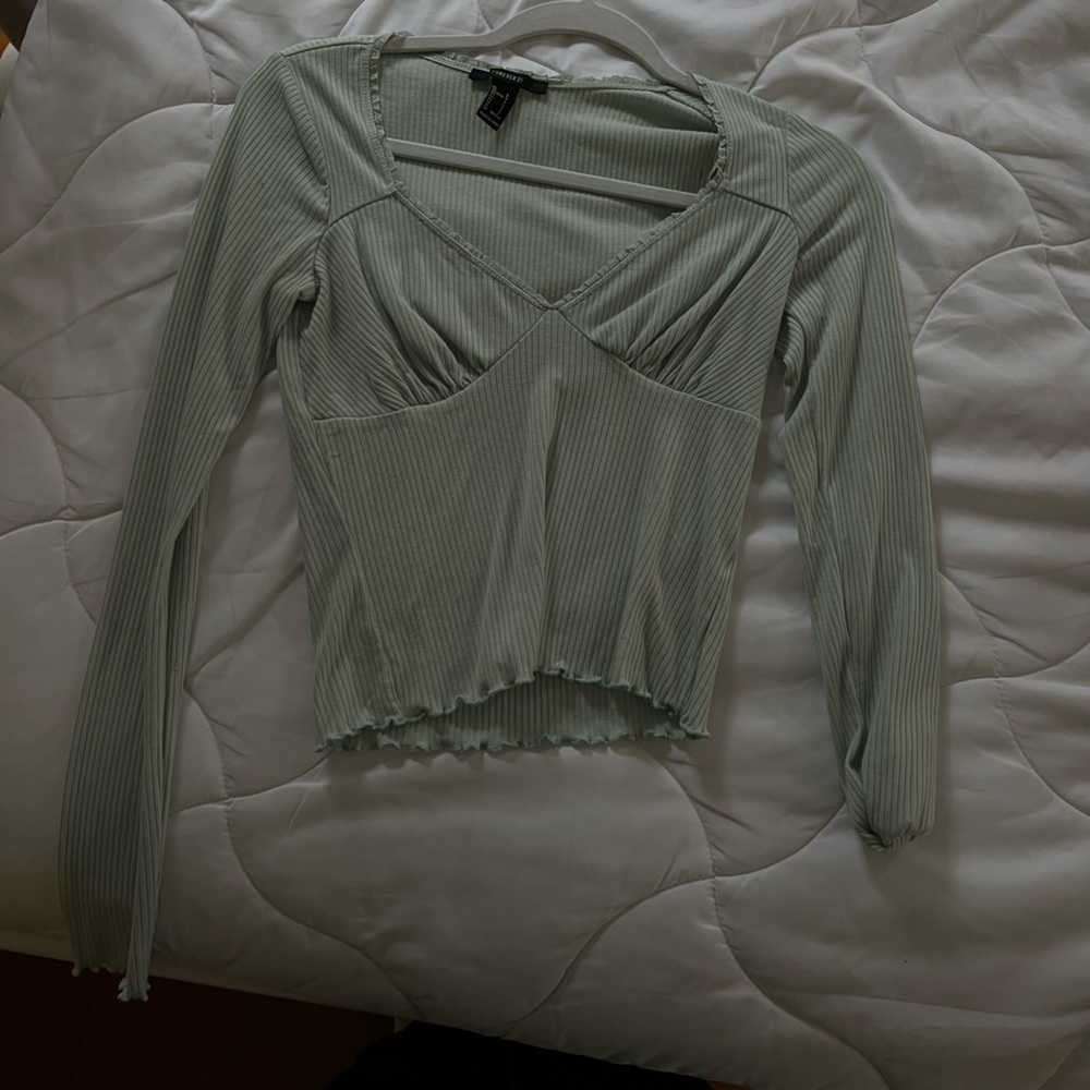 Lace crop top